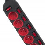 Listwa-zasilajaca-Energy-5-gniazd-1-5-m-czerwona-