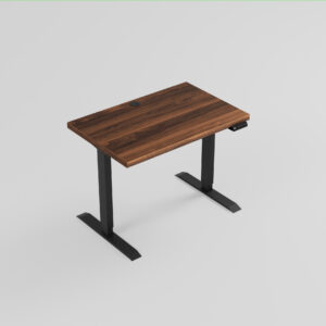 Biurko elektryczne 100cm MARCO OFFICE na szarym tle