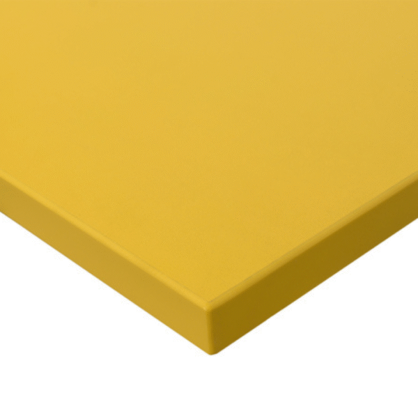 Blat do biurka stołu Żółty