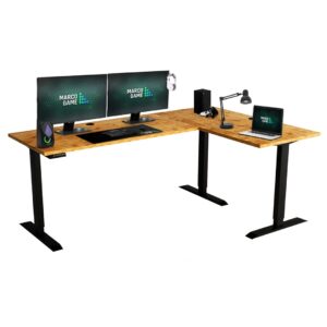 Biurko Narożne Elektryczne MARCO GAME PRO