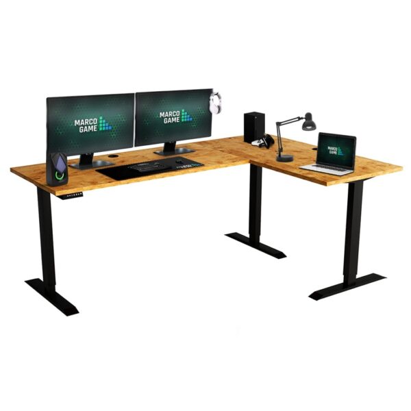 Biurko Narożne Elektryczne MARCO GAME PRO
