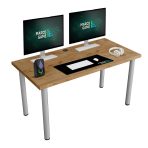 biurko komputerowe dab lancelot białe nogi