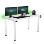 Biurko Gamingowe Marco Game Pro One White 135cm