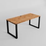 Biurko MARCO GAME LOFT XXL szare tło