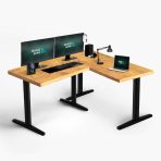 Biurko narożne na stelażu MARCO T2