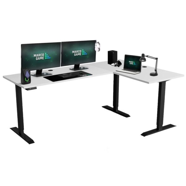 Biurko narożne elektryczne MARCO GAME BUSINESS LINE 1.0