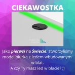 Biurko Gamingowe MARCO ONE LED ciekawostka