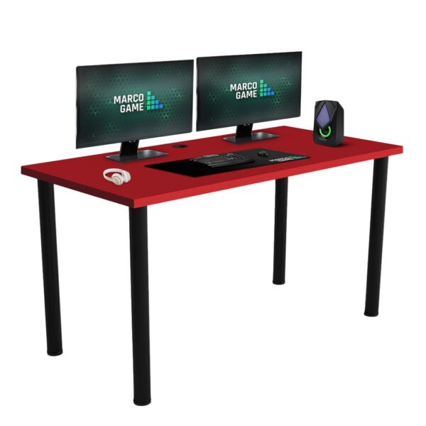 Biurko czerwone MARCO GAME Chilli Biurko czerwone MARCO Chilli