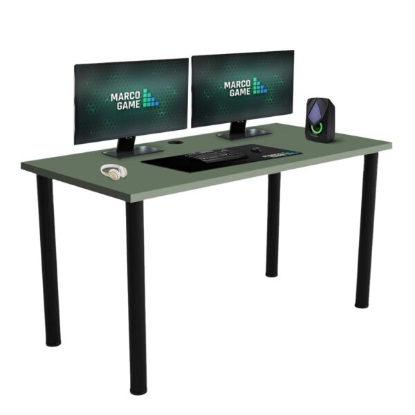 Biurko dymiona zieleń MARCO Smoke Green