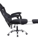 ergonomiczny Fotel Gamingowy/Biurowy X z podnóżkiem wysunięte