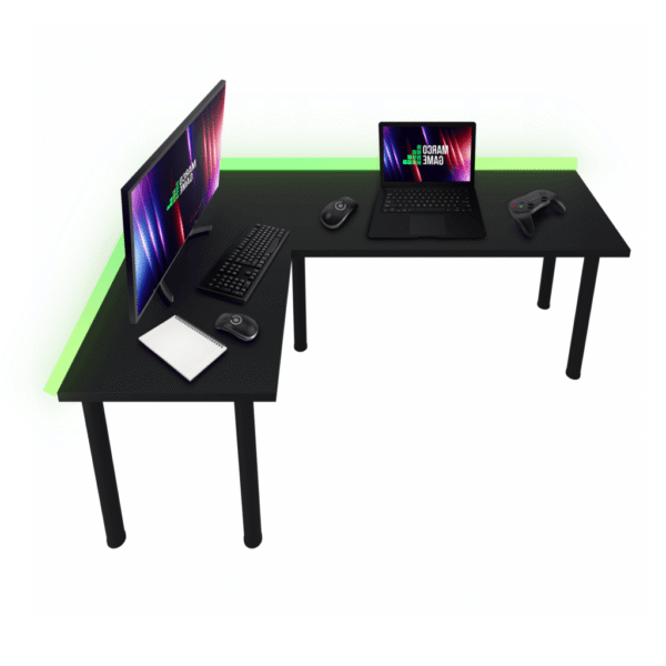 MARCO-GAME-CORNER-LEWA.png biurko narożne gamingowe MARCO GAME CORNER lewostronne
