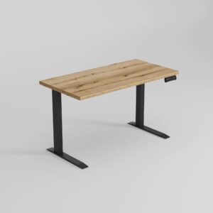 biurko elektryczne MARCO GAME PREMIUM C-LEG bez przepustu blat dab evoke