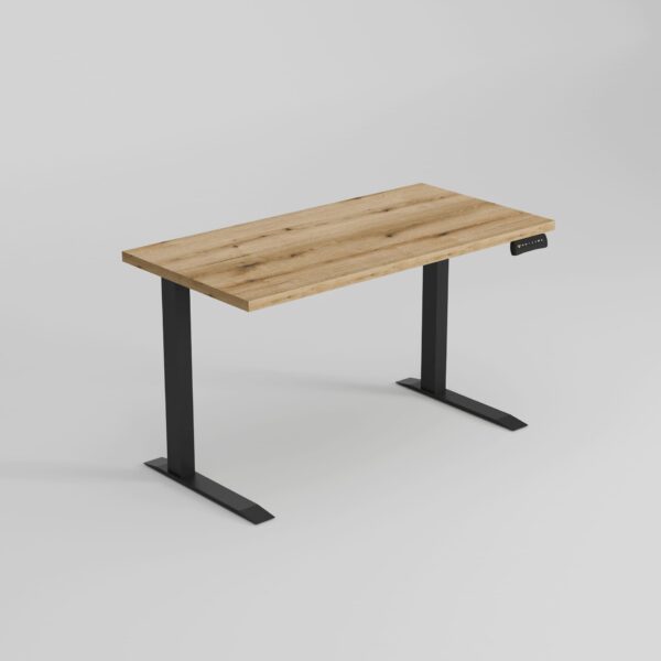 biurko elektryczne MARCO GAME PREMIUM C-LEG bez przepustu blat dab evoke biurko elektryczne MARCO GAME PREMIUM C-LEG bez przepustu blat dab evoke