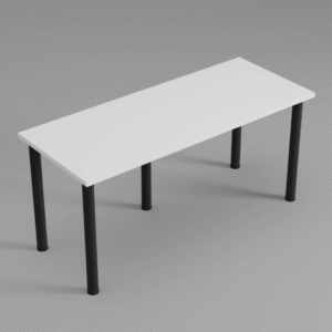 Biurko dla gracza MARCO GAME ONE FIVE BIAŁE 150/160cm