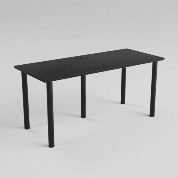 biurko 150cm z przepustem biurko 150cm z przepustem