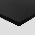 narożnik blatu w kolorze czarnym