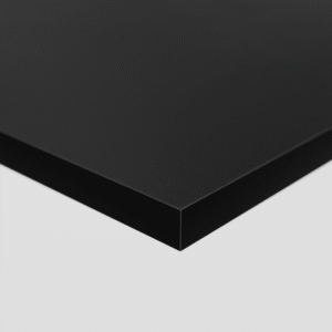 narożnik blatu w kolorze czarnym