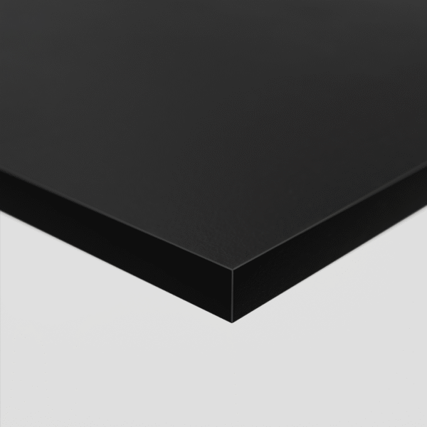 narożnik blatu w kolorze czarnym