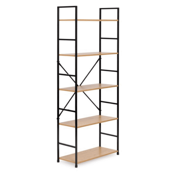 regał drewniany LOFT 5 półek