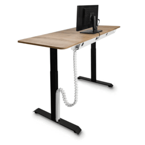 Uchwyt na kable pod biurko SPK-531 biały