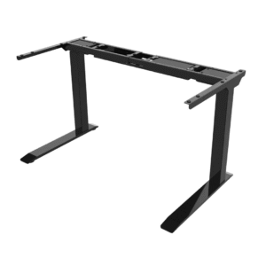 Dwusilnikowy elektryczny stelaż biurka MG233 czarny
