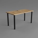 biurko Wotan szare tło