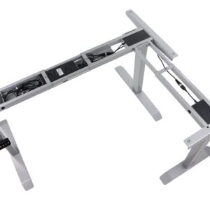 Trzysilnikowy stelaż elektryczny narożny UT04-2T/90 szary