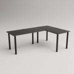 Biurko Narożne Antracyt MARCO OFFICE