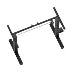 Elektryczny stelaż biurka White Flex+ czarny