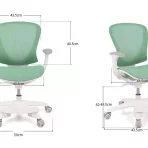 Ergonomiczne krzesło dla dziecka XD zielone