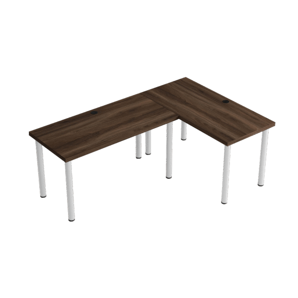 orzech_biale_01.png biurko narożne orzech biale nogi bez tła