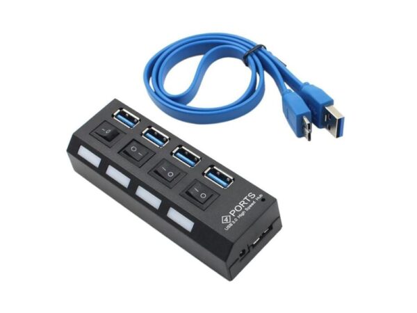 pol_pl_Rozgaleznik-rozdzielacz-portow-hub-usb-4x-usb-3-0-3137_5.jpg Rozdzielacz HUB USB 3.0 - 4 porty