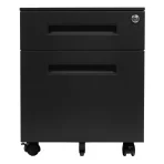 kontenerek pod biurko mg 2.0 czarny przód