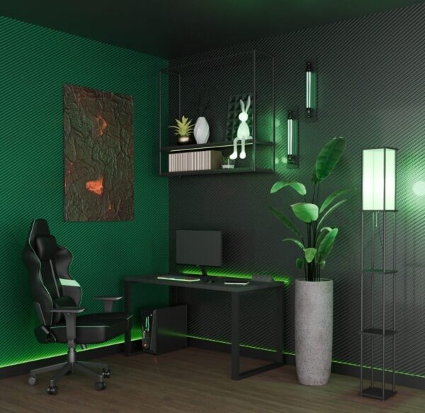 znaj_me_dobre_serce-2-1.jpeg Biurko Gamingowe MARCO GAME FUTURE w pokoju z fotelem gamingowym