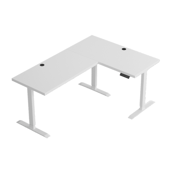 narozne_elektryczne_białe_biały_01 biurko narożne elektryczne białe z dwoma przepustami