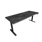 Biurko elektryczne 200cm MARCO GAME Beton Ciemny