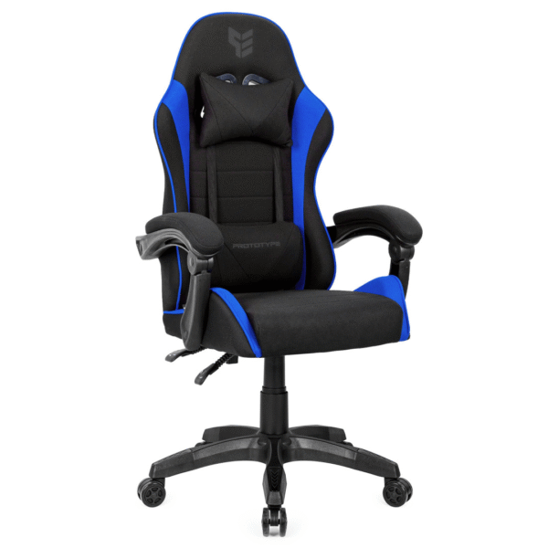 Fotel gamingowy KENO XL BLUE FABRIC