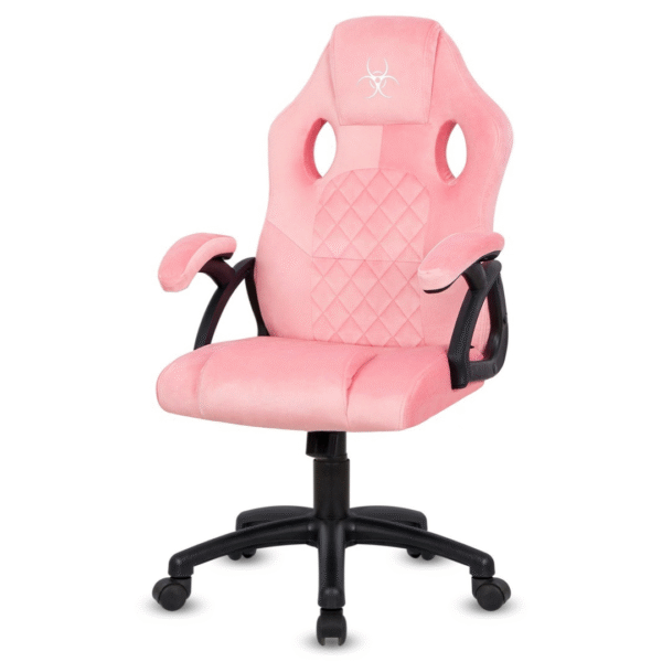 Fotel do biurka ALCANTARA KARO PINK