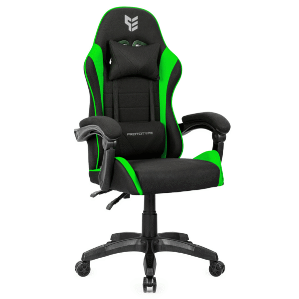 Fotel obrotowy gamingowy ENSO XL GREEN FABRIC
