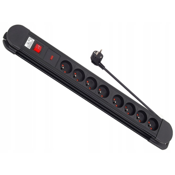 Listwa 8 gniadz do montażu pod blatem